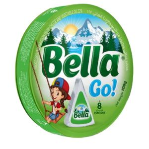 Bella Go Cheese Portions 8pcs Box36