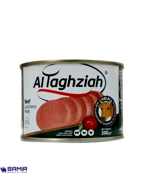 Al Taghziah Mortadella Beef round – 200G Box24